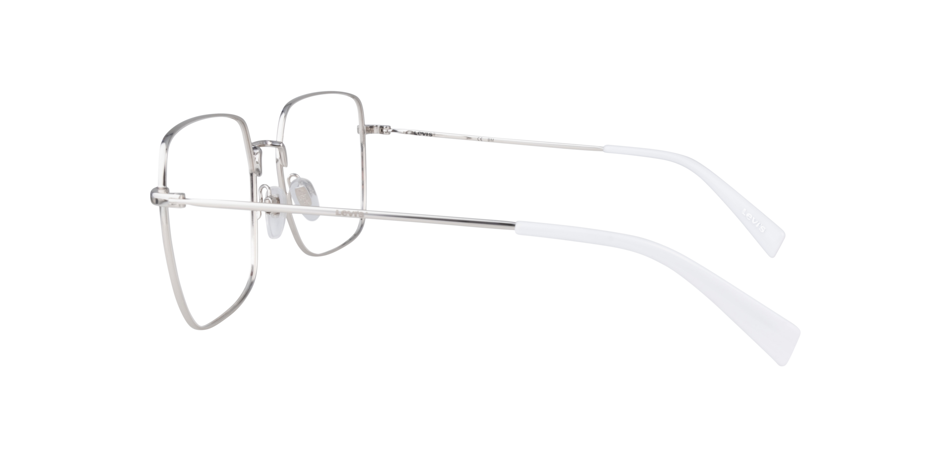 LV 1010 Silver MetalSunglass Frames for Glasses Direct, Side View