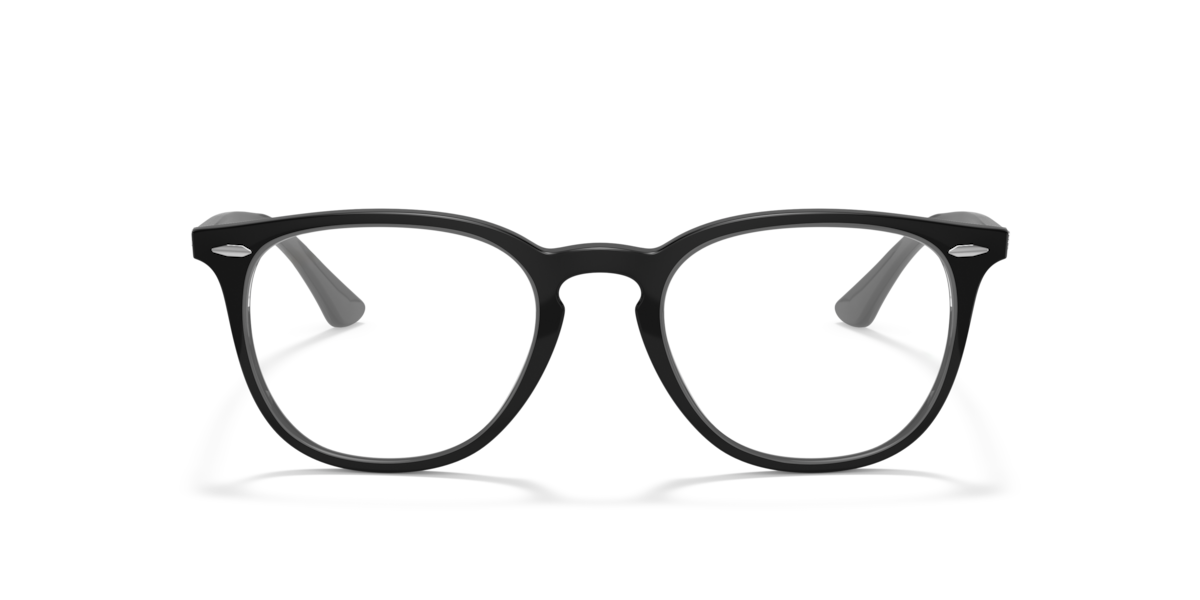 Ray-Ban Unisex Black Phantos Plastic Eyeglasses Online - Full Rim - Rb7159