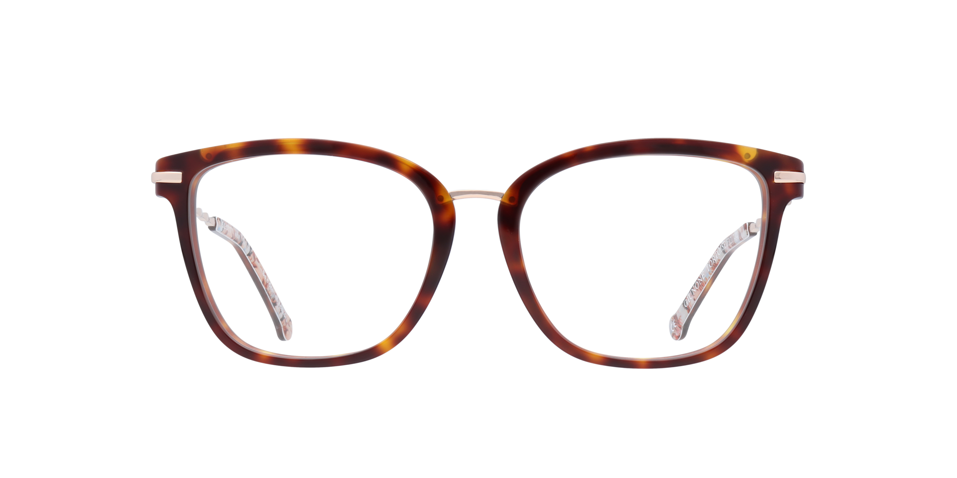Giunone Tortoise AcetateEyeglass Frames for Glasses Direct, Front View