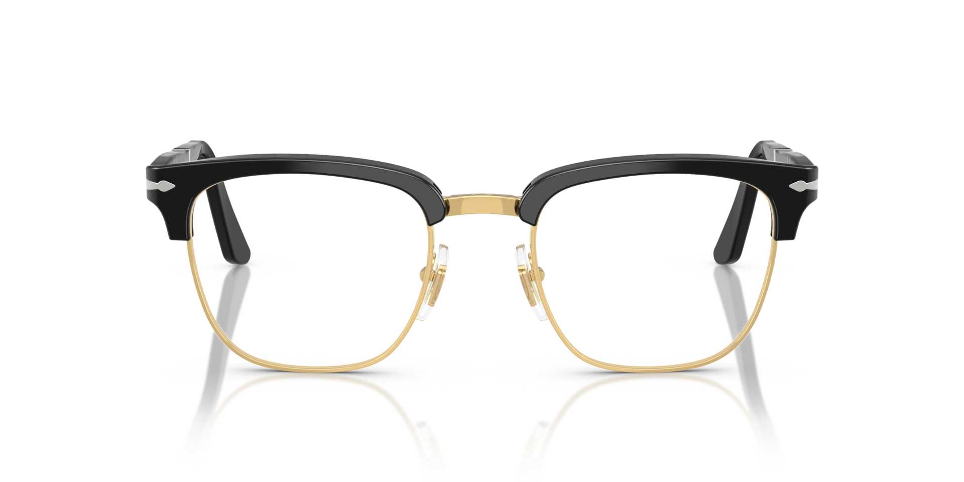 PO3375V Black AcetateEyeglass Frames for Glasses Direct, Front View