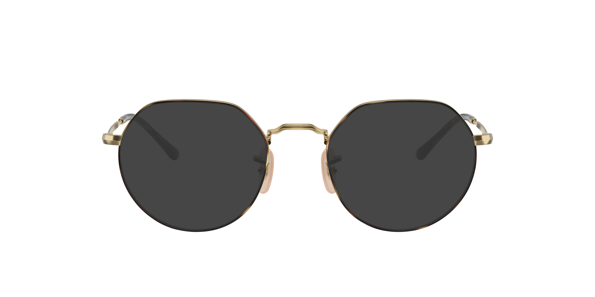 RB6465 Havana On Gold MetalEyeglass Frames for Glasses Direct, with Tinted Lenses
