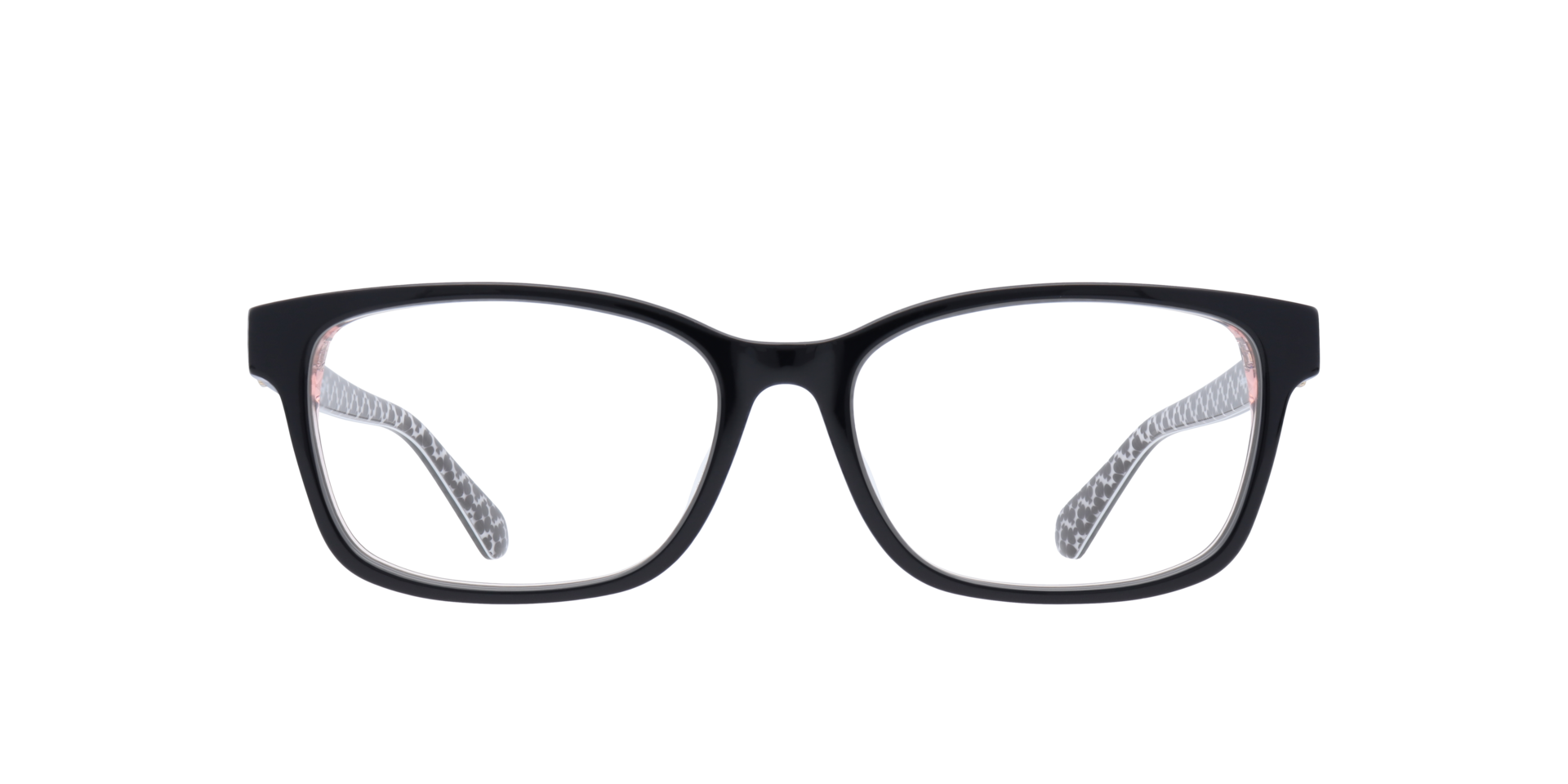 Kariane/F Black & White AcetateEyeglass Frames for Glasses Direct, Front View