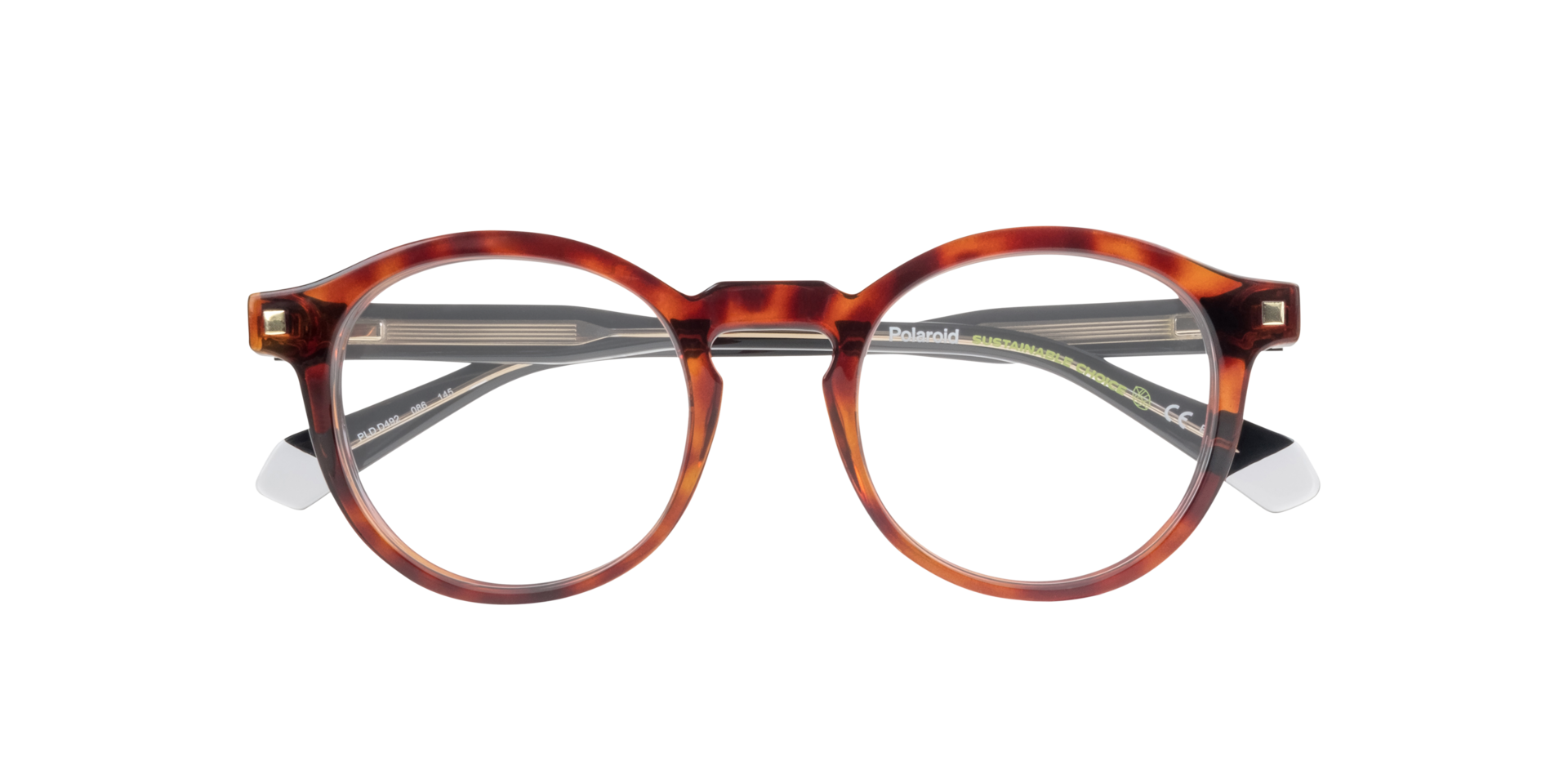 PLD D492 Tortoise PlasticEyeglass Frames for Glasses Direct, Closed View