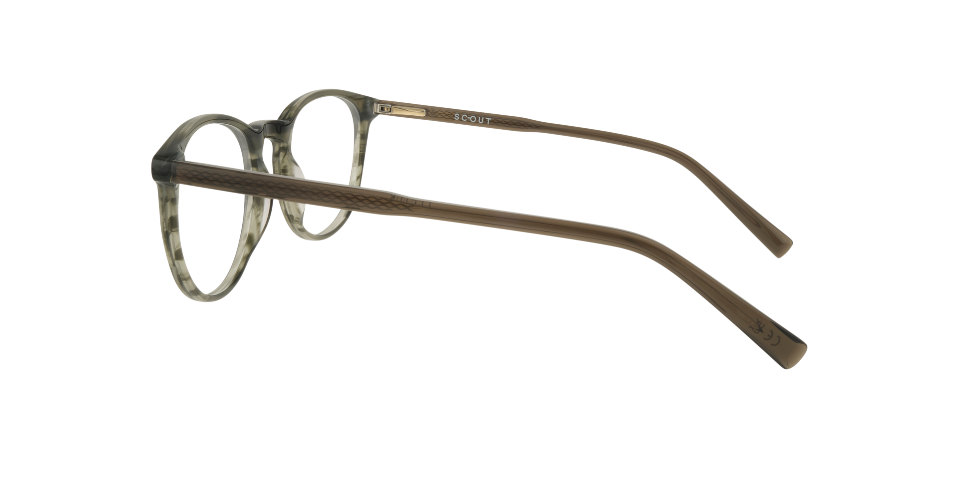 Lester Green AcetateEyeglass Frames for Glasses Direct, Side View