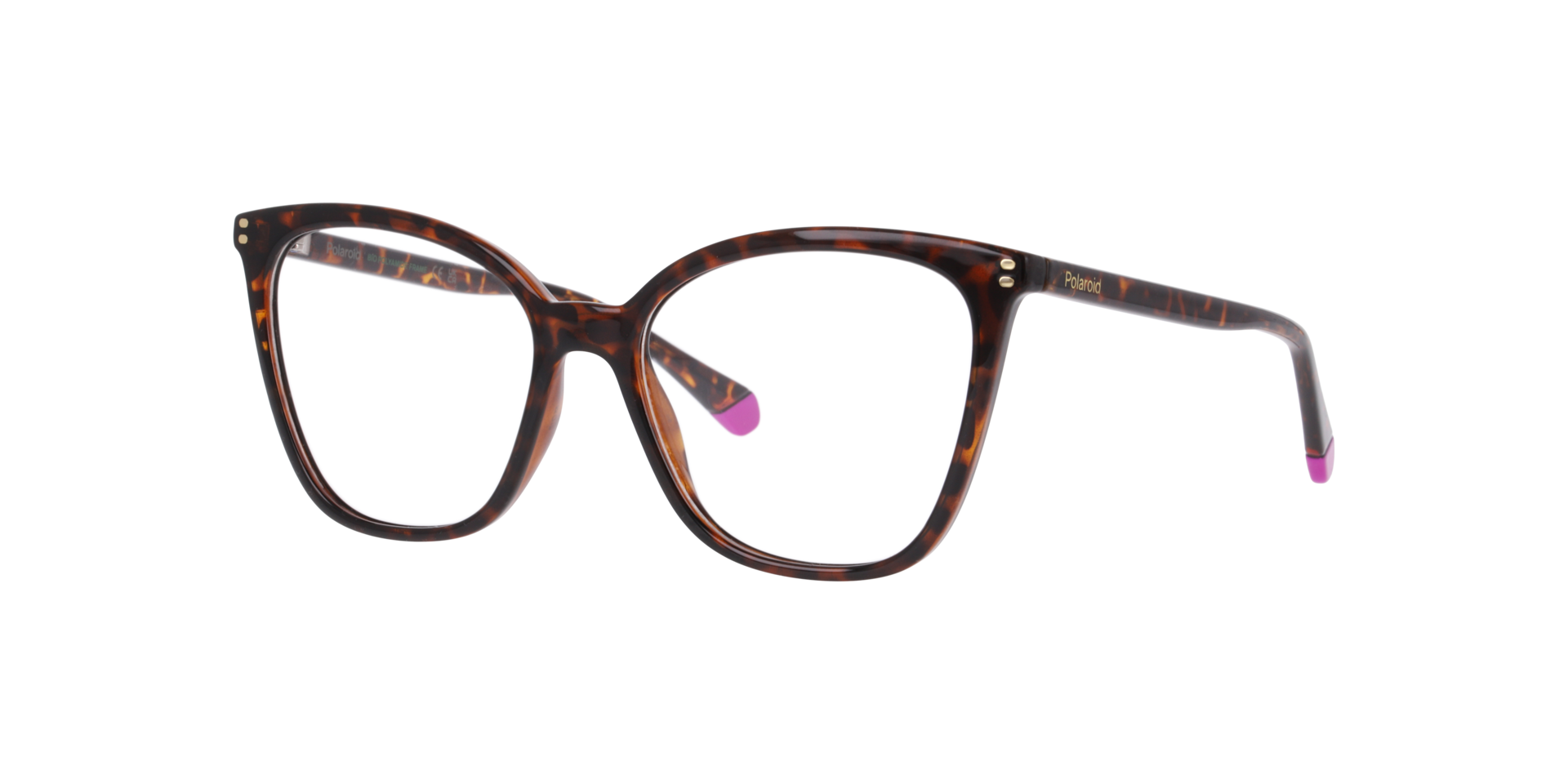 PLD D579 Tortoise PlasticEyeglass Frames for Glasses Direct, Angle View