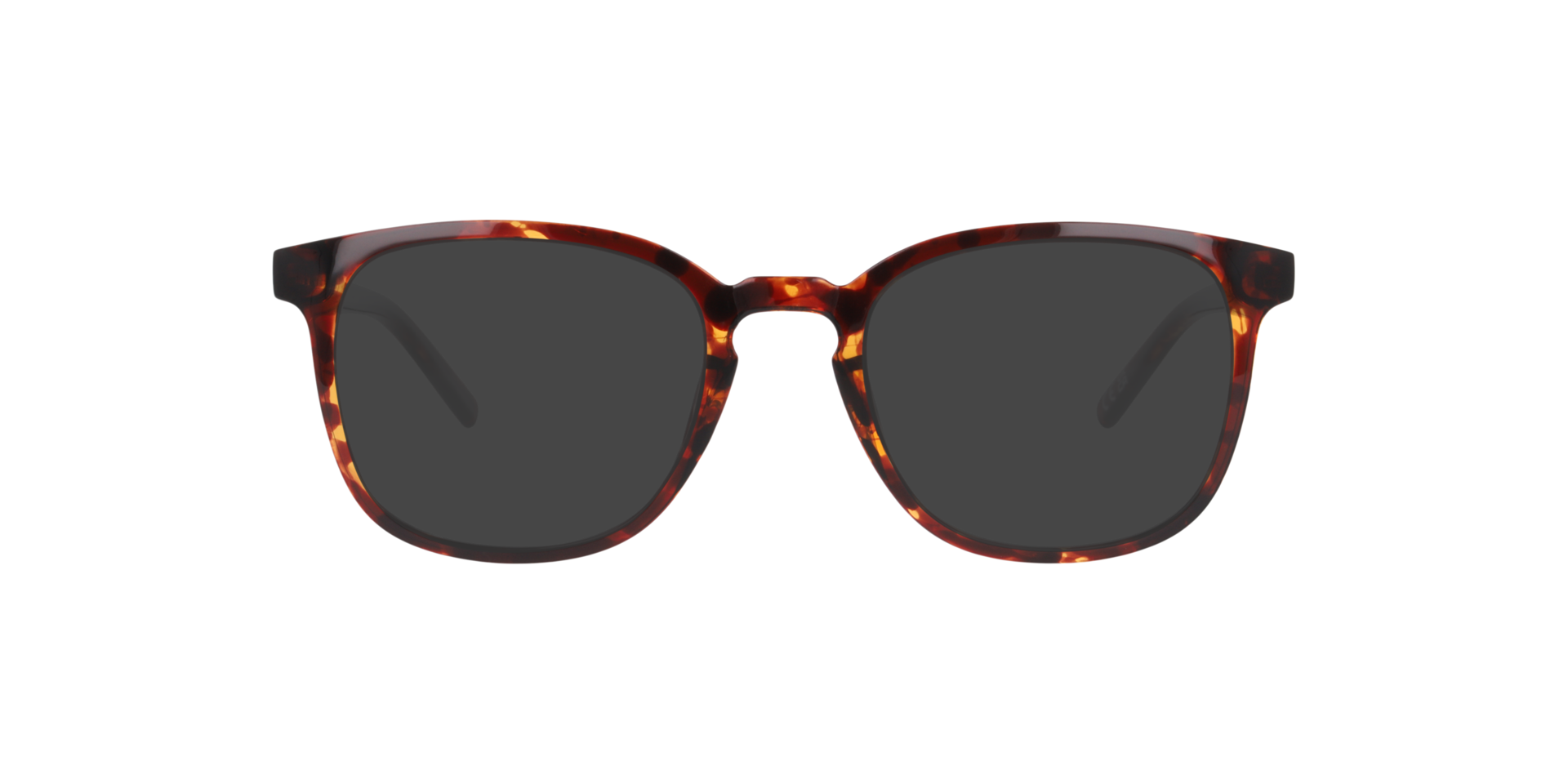 Micah Havana Brown PlasticEyeglass Frames for Glasses Direct, with Tinted Lenses