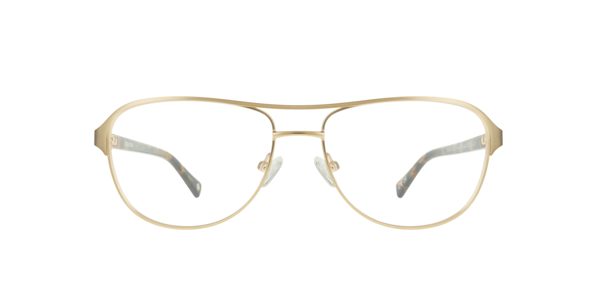 Satin Gold/Havana pilot Metal eyeglasses Online - Full Rim - Redford