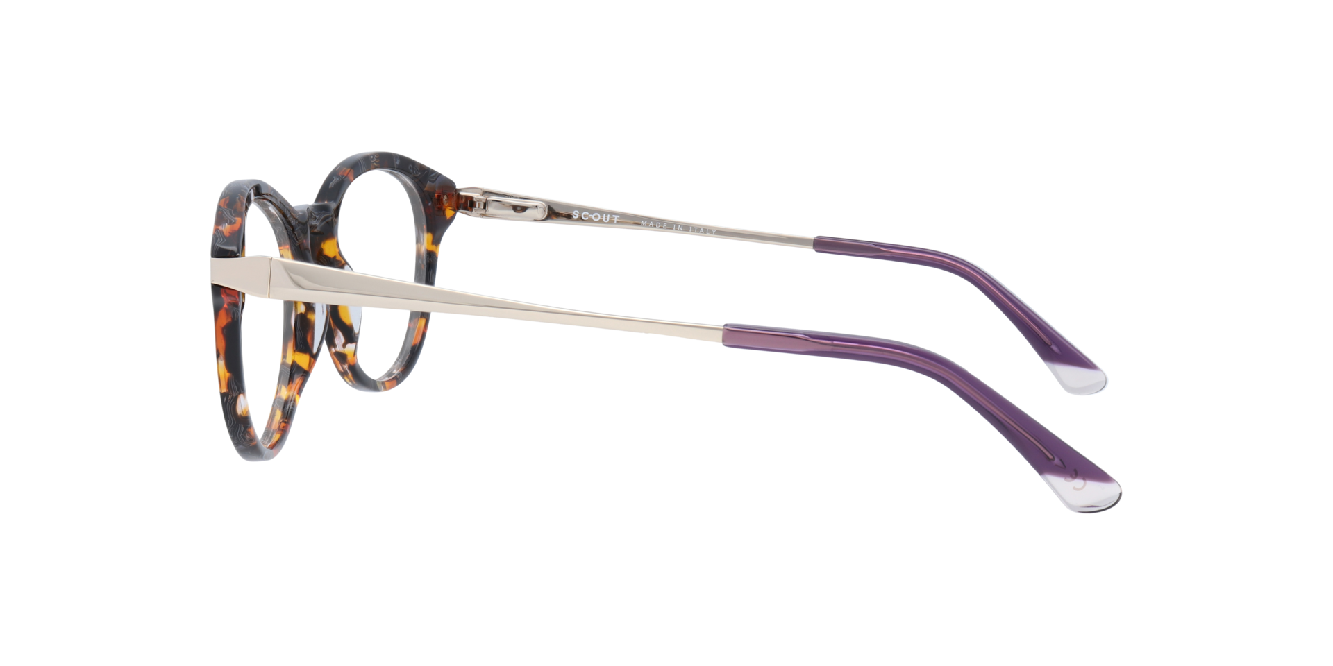 Genova Tortoise AcetateEyeglass Frames for Glasses Direct, Side View