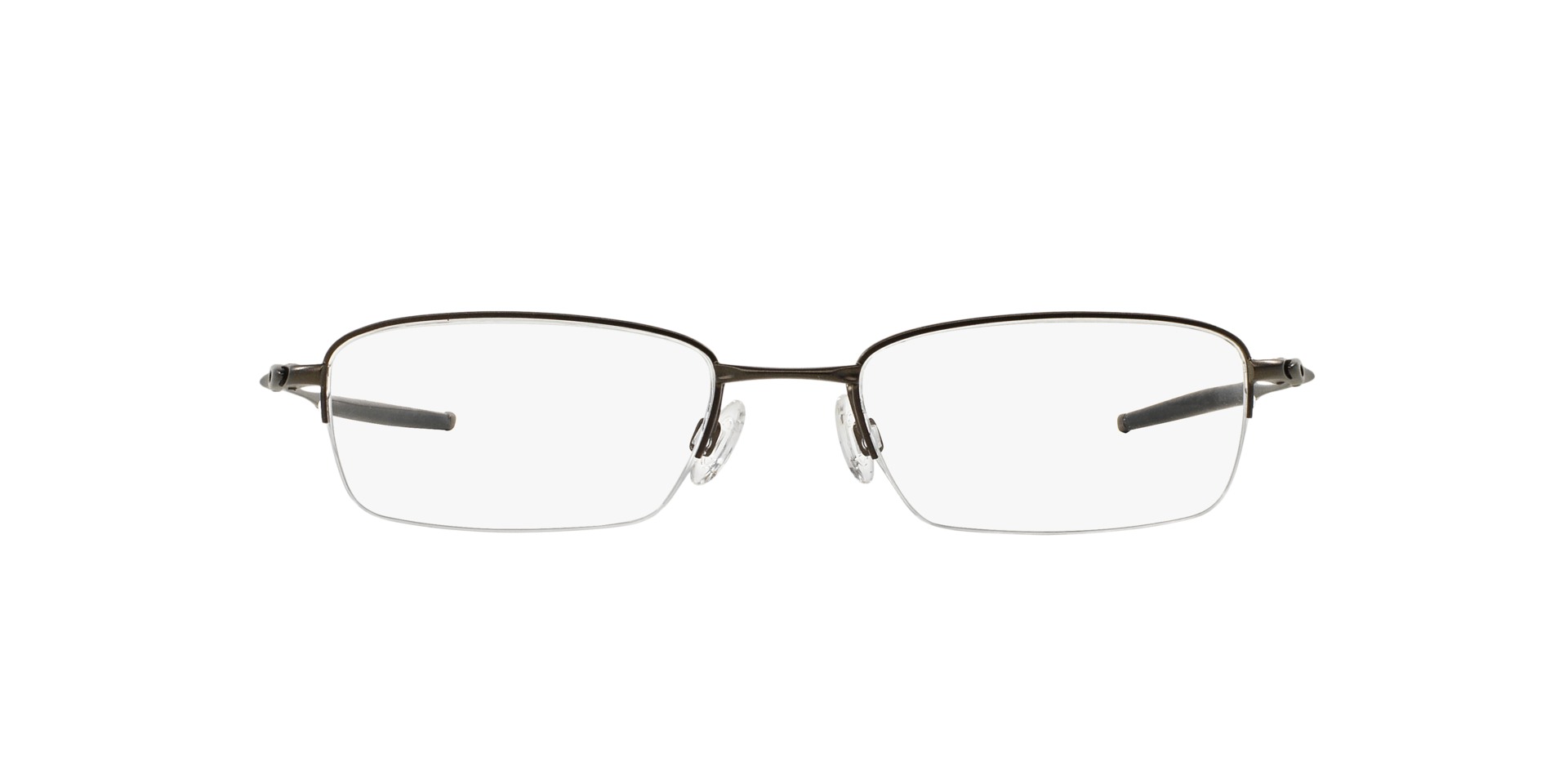 Top Spinner 5B Pewter MetalEyeglass Frames for Glasses Direct, Front View