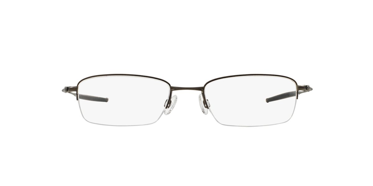 Pewter rectangle Metal eyeglasses Online - Semi Rim - Top Spinner 5B