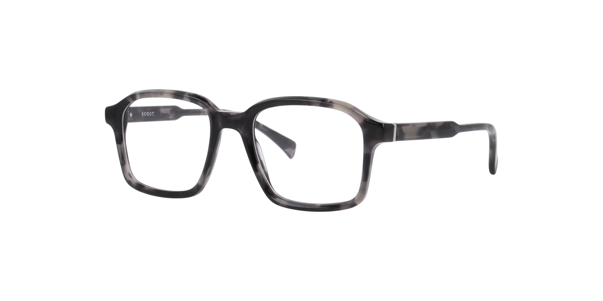 Martie Havana Grey AcetateEyeglass Frames for Glasses Direct, Angle View