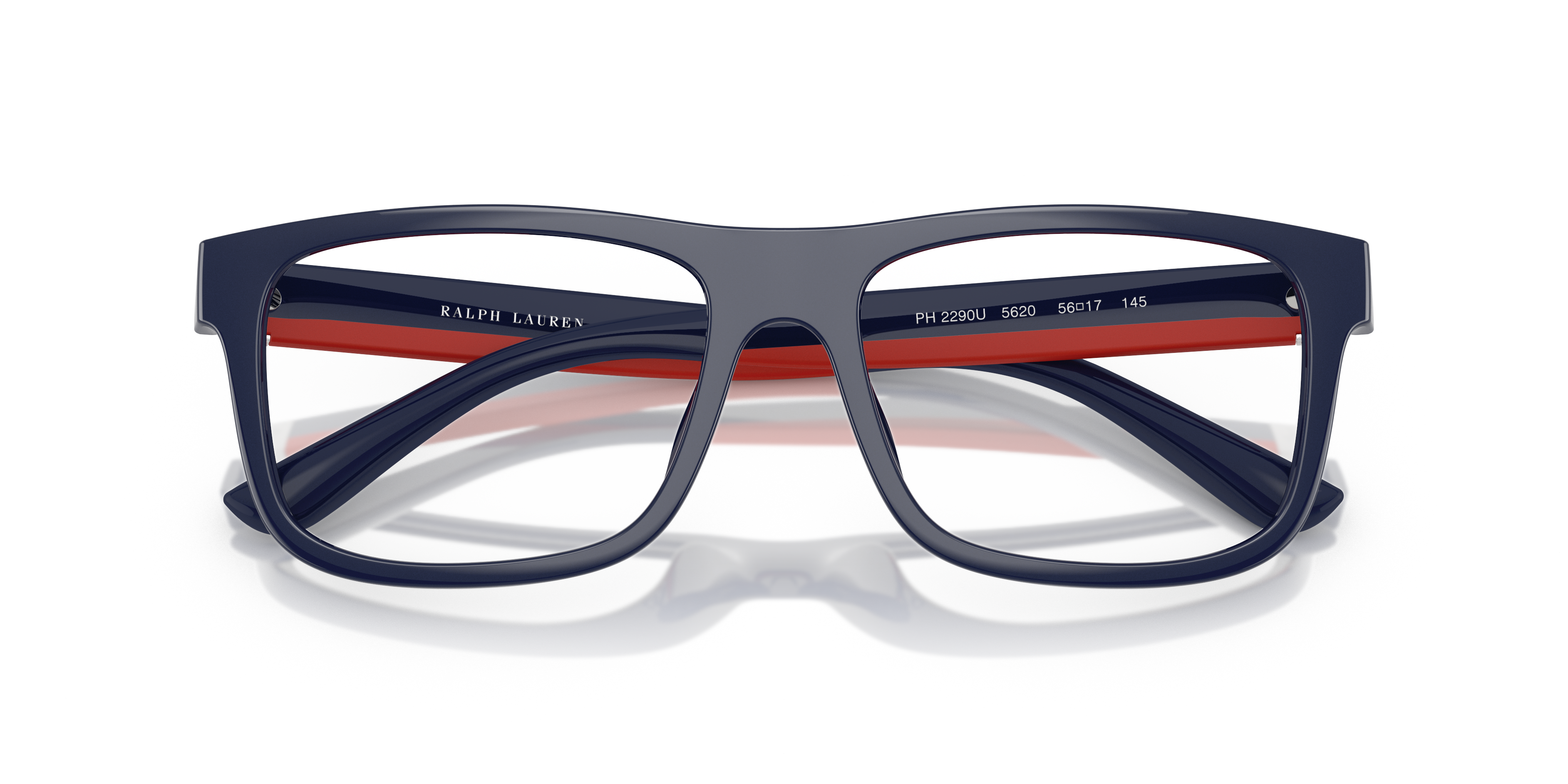 PH2290U Shiny Navy Blue PlasticEyeglass Frames for Glasses Direct, Closed View