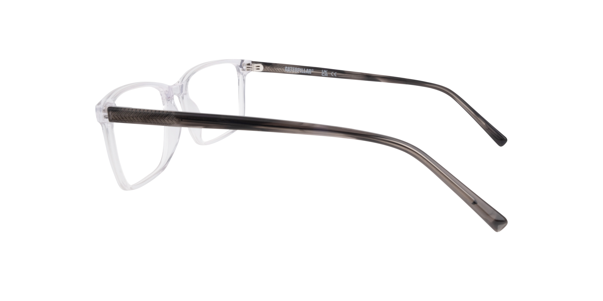CPO 3530 Grey MetalEyeglass Frames for Glasses Direct, Side View