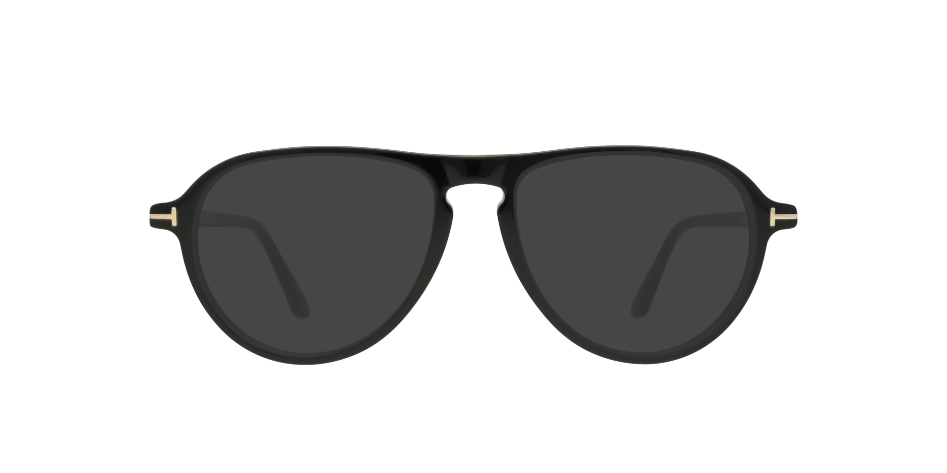 FT5869-B Black Shiny AcetateEyeglass Frames for Glasses Direct, with Tinted Lenses