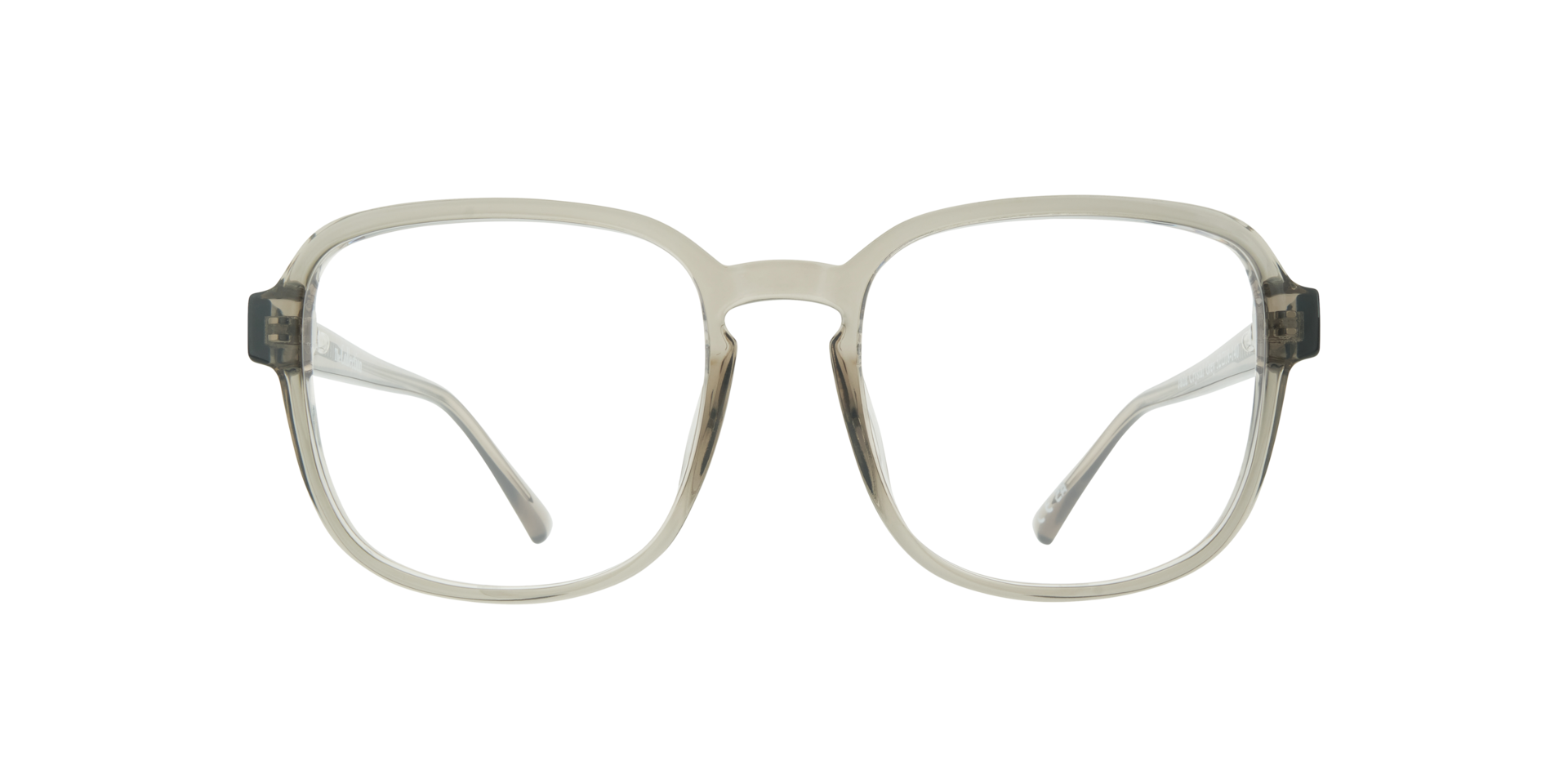Jada Crystal Grey PlasticEyeglass Frames for Glasses Direct, Front View