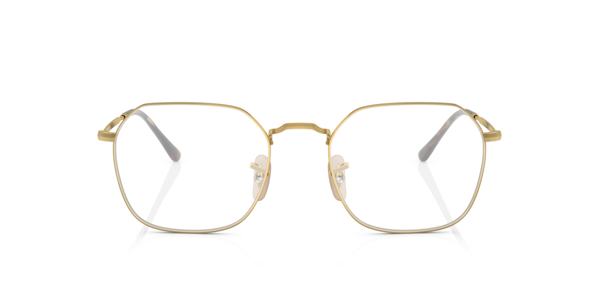Ray-Ban Unisex Arista Gold Irregular Metal Eyeglasses Online - Full Rim - Rb3694v