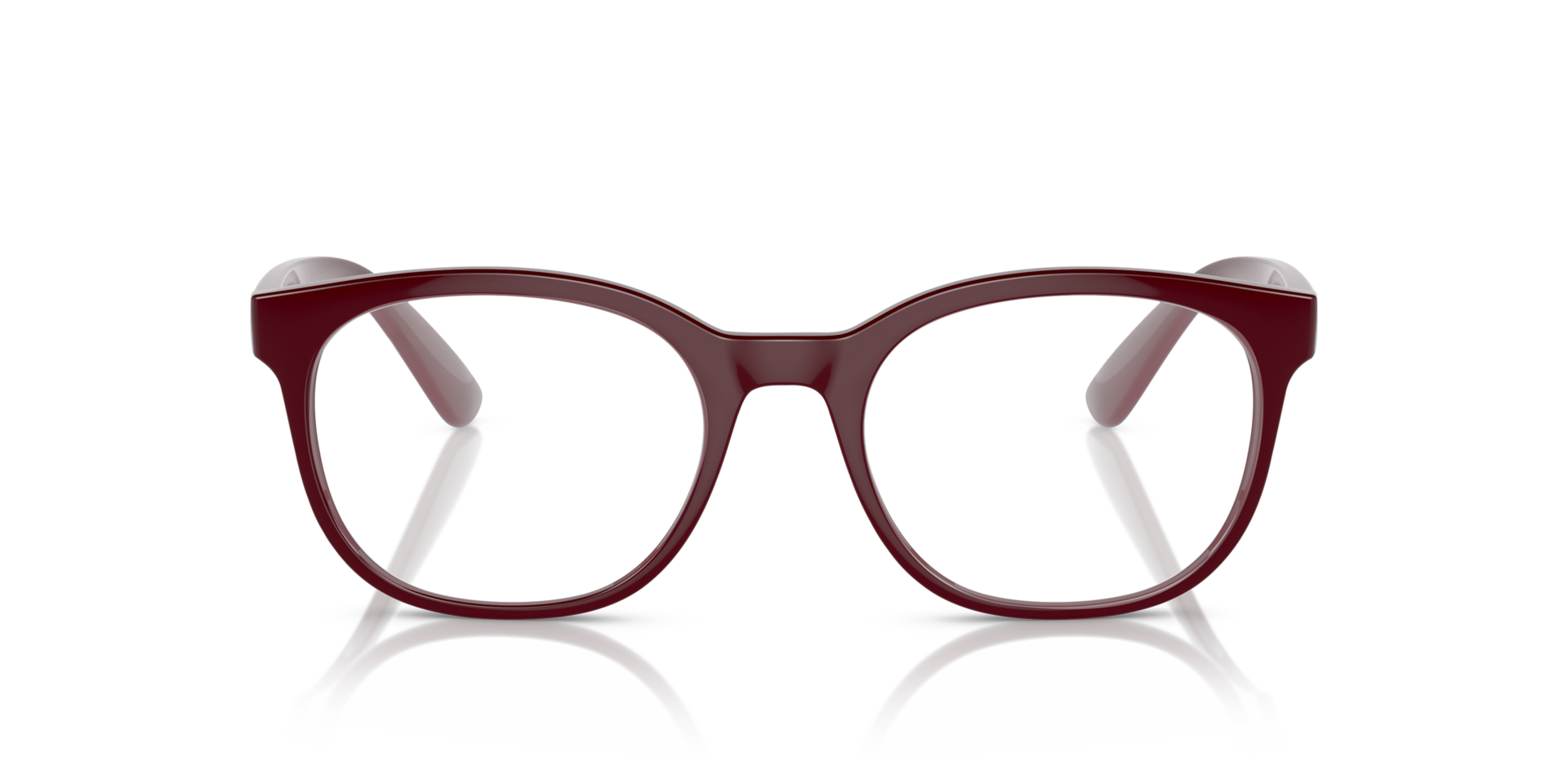 RB7231M Dark Red PlasticEyeglass Frames for Glasses Direct, Front View