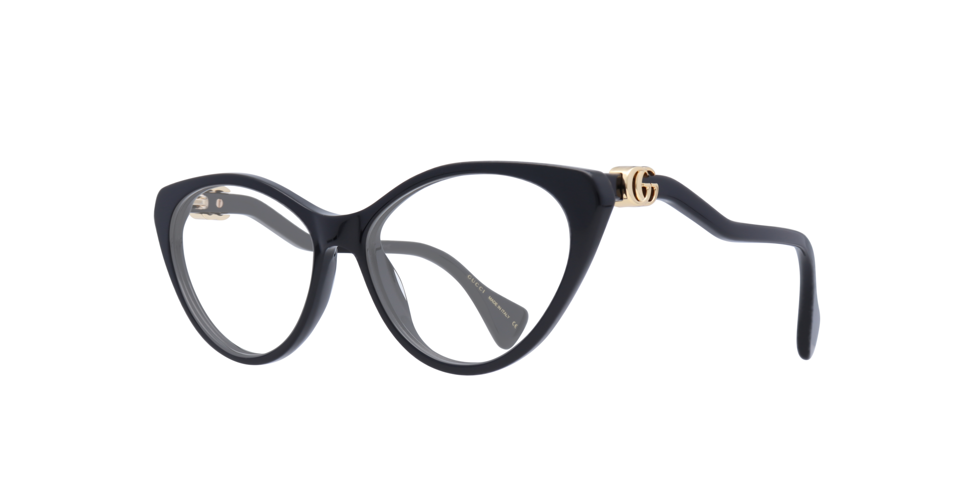 GG1013O Brown Light AcetateEyeglass Frames for Glasses Direct, Angle View