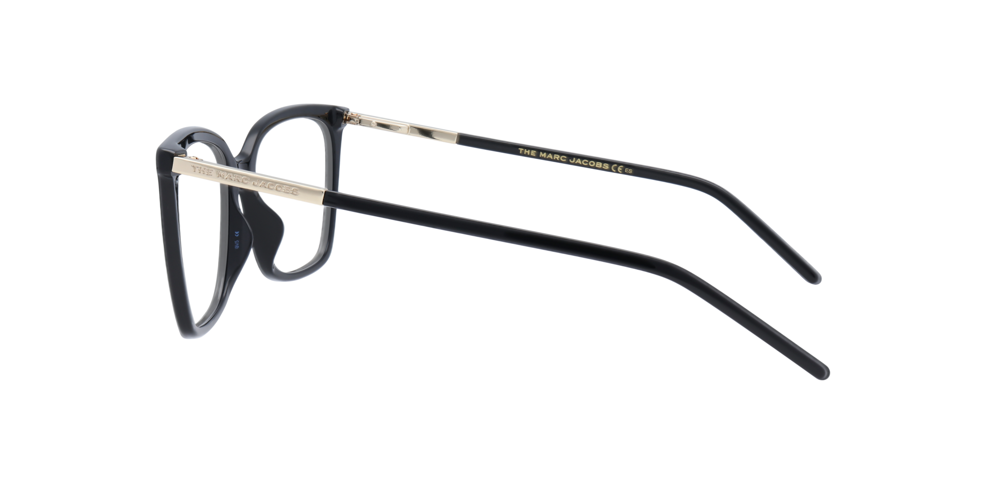 MARC 510 Black AcetateEyeglass Frames for Glasses Direct, Side View