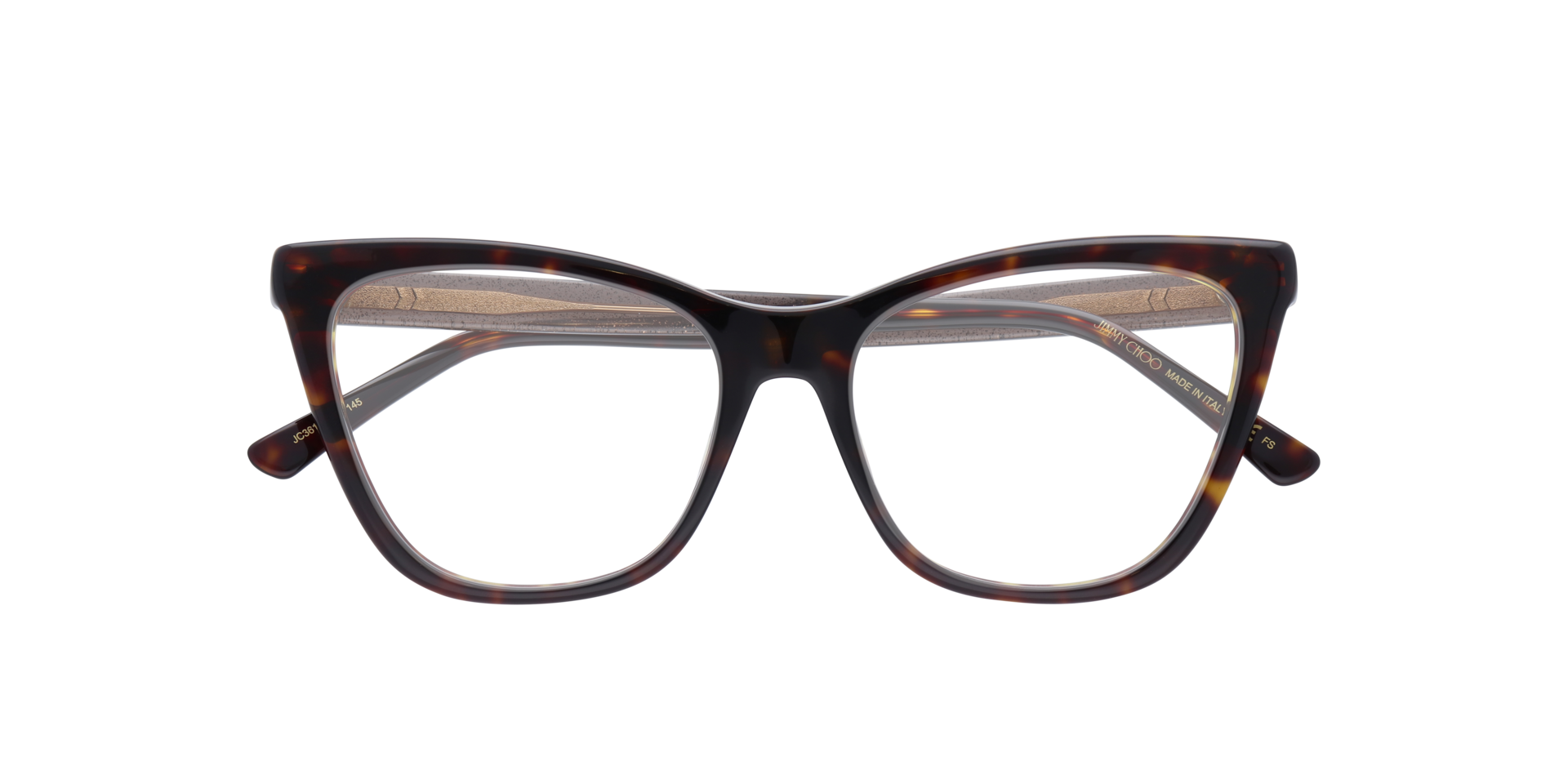 JC361 Tortoise AcetateEyeglass Frames for Glasses Direct, Closed View