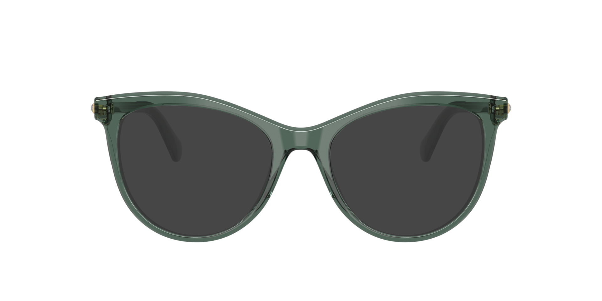 SK2064 Transparent Green AcetateEyeglass Frames for Glasses Direct, with Tinted Lenses