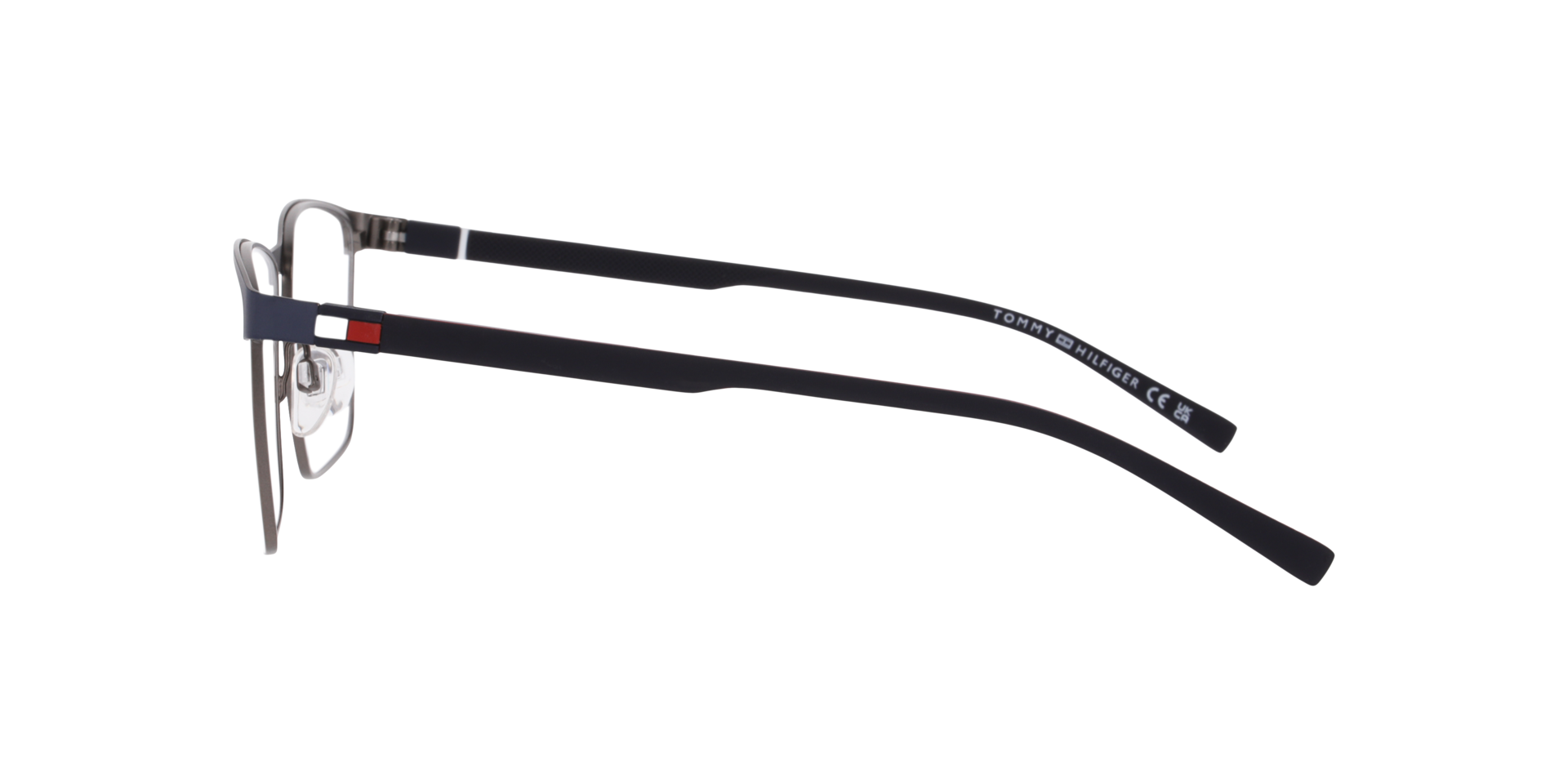 TH 2278 Blue MetalEyeglass Frames for Glasses Direct, Side View