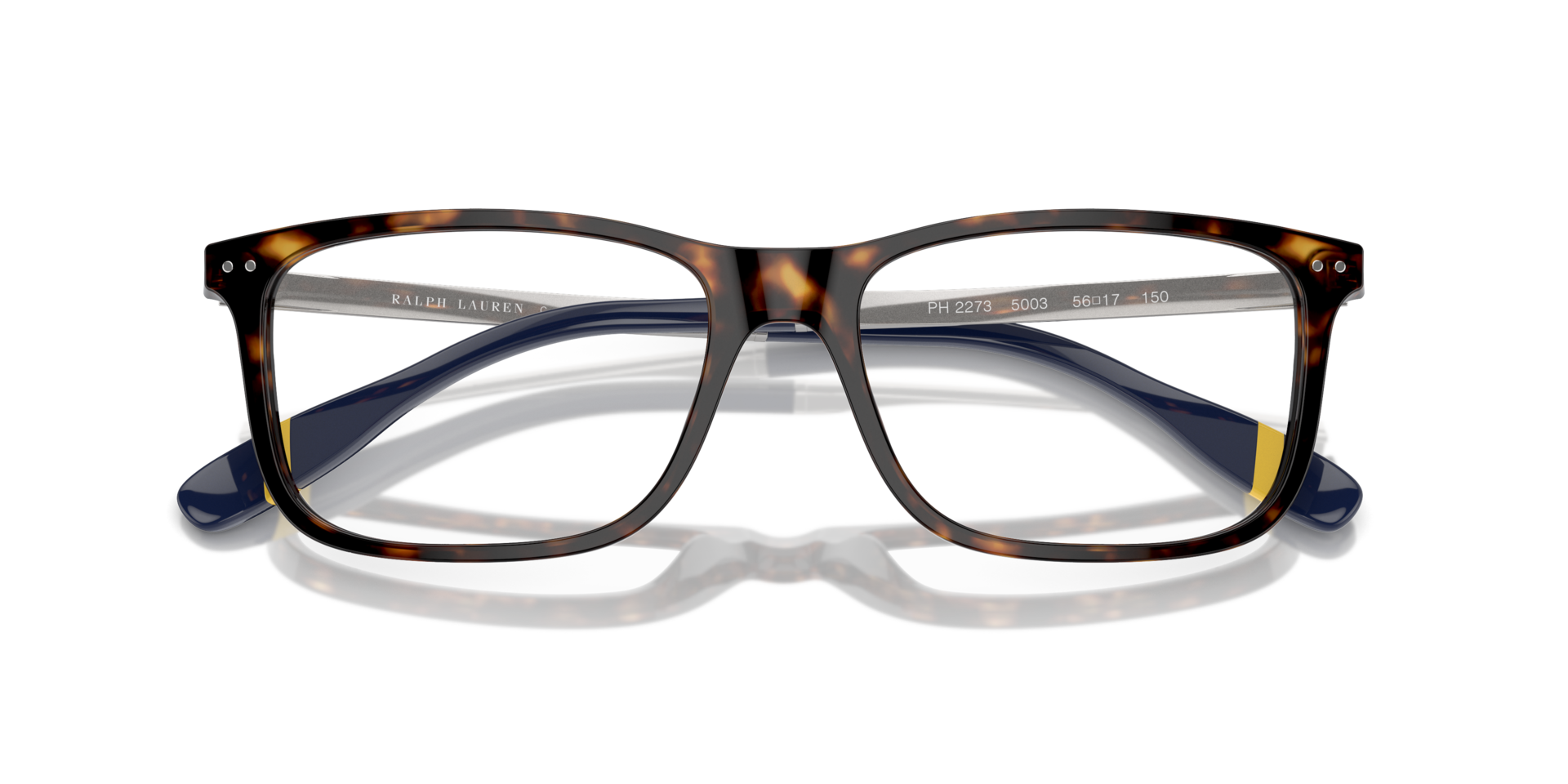 PH2273 Shiny Dark Havana AcetateSunglass Frames for Glasses Direct, Closed View