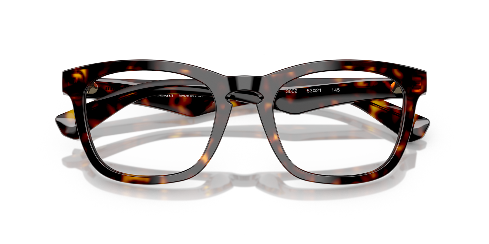 BE2417 Dark Havana AcetateEyeglass Frames for Glasses Direct, Closed View