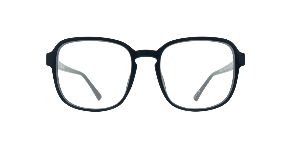 Solid Dark Blue square Plastic eyeglasses Online - Full Rim - Jada