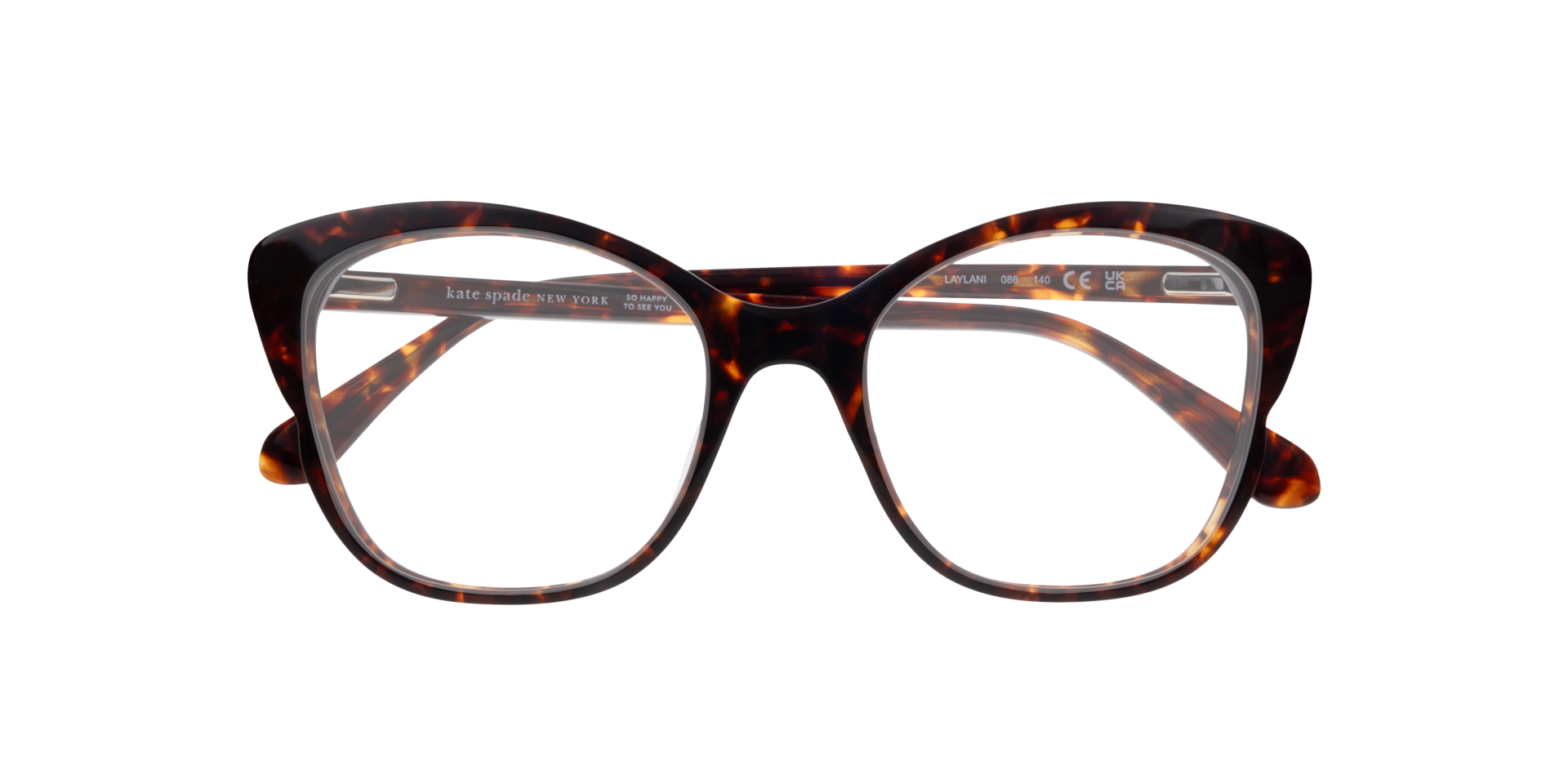 Laylani Tortoise AcetateEyeglass Frames for Glasses Direct, Closed View