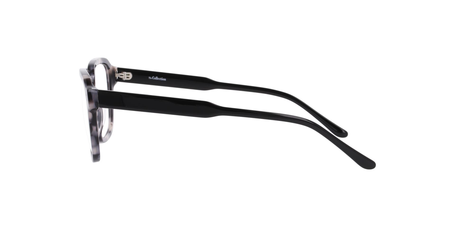 Milan Havana Grey AcetateEyeglass Frames for Glasses Direct, Side View