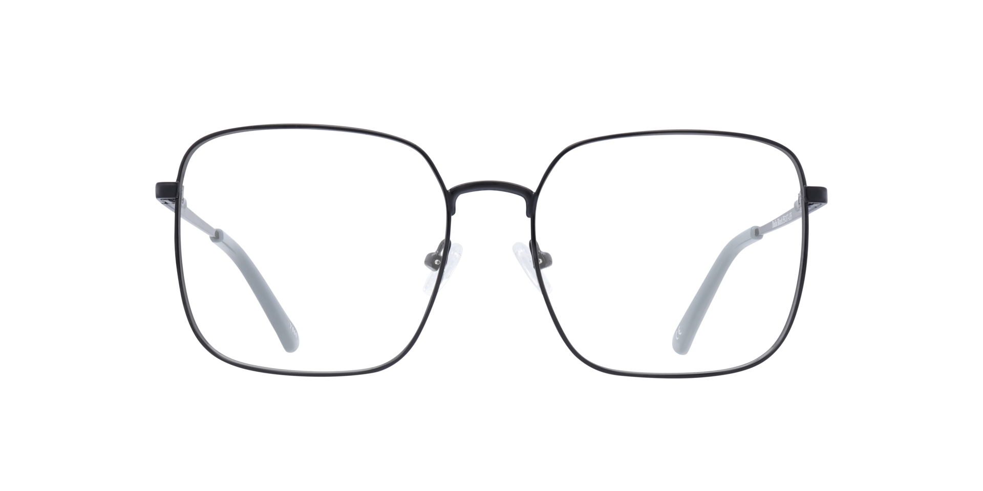 Dalia Black MetalEyeglass Frames for Glasses Direct, Front View