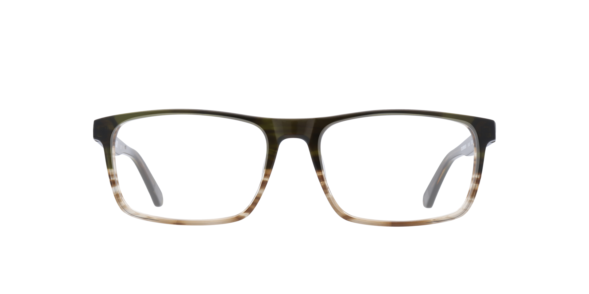 Controller Brown PlasticEyeglass Frames for Glasses Direct, Front View