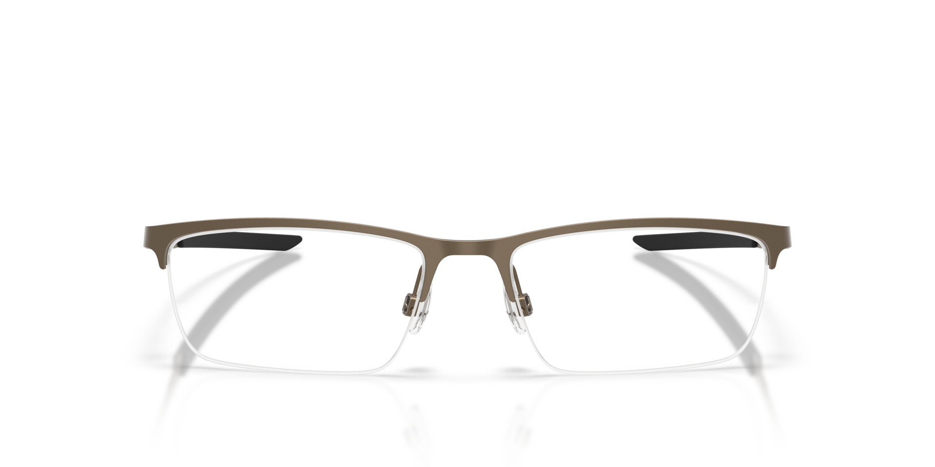 Liteboard Pewter MetalEyeglass Frames for Glasses Direct, Front View