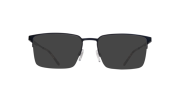 Matte Navy Hector -  Metal Sunglasses