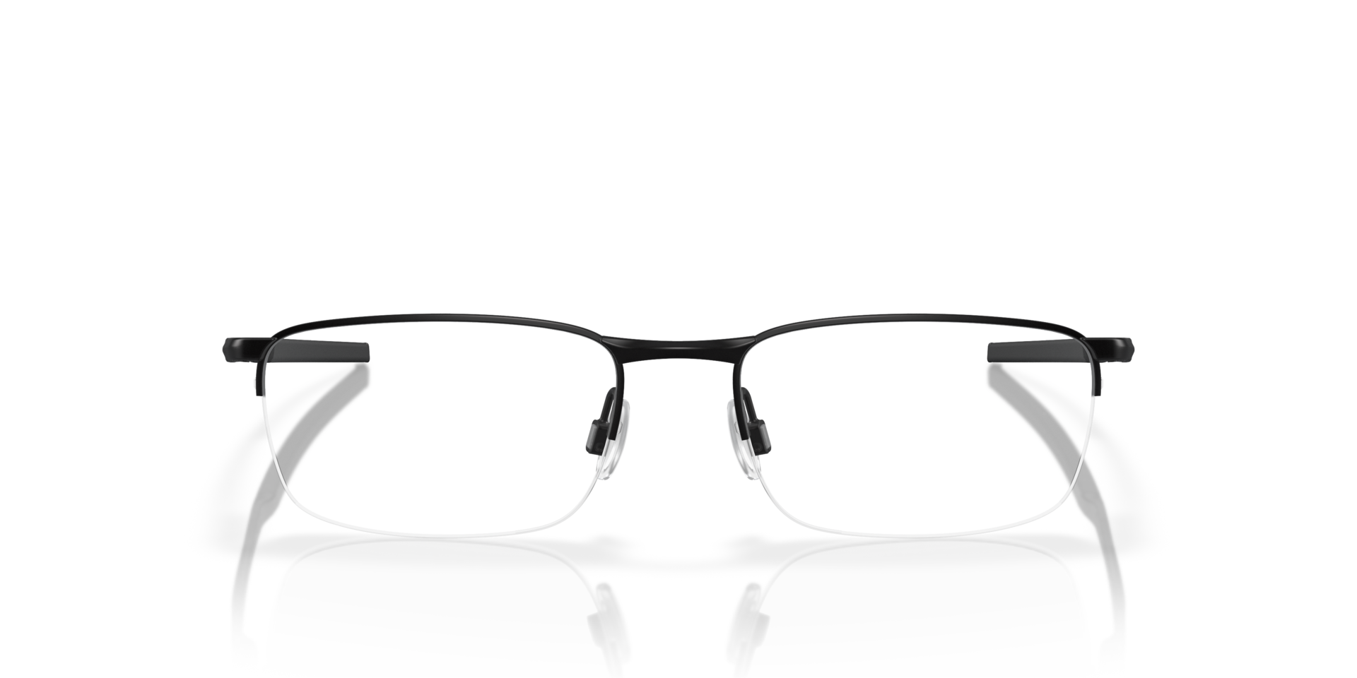 Barrelhouse™ 0.5 Matte Black MetalEyeglass Frames for Glasses Direct, Front View