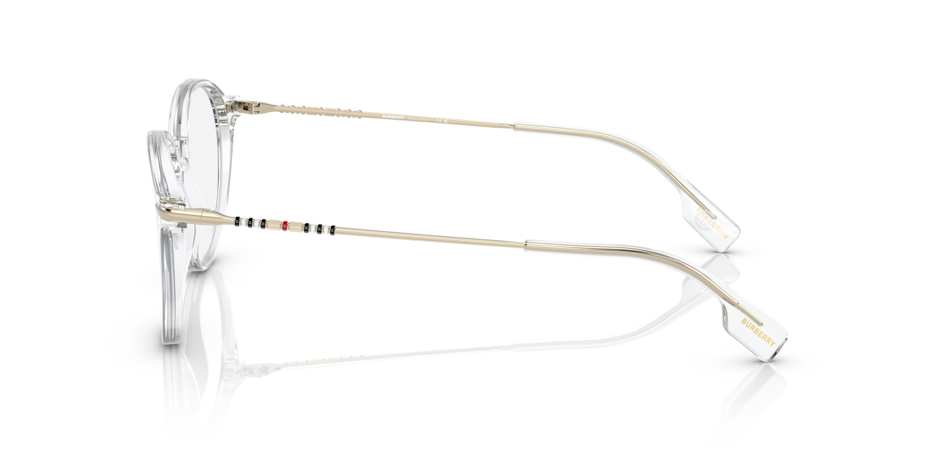 BE2365 Transparent AcetateEyeglass Frames for Glasses Direct, Side View