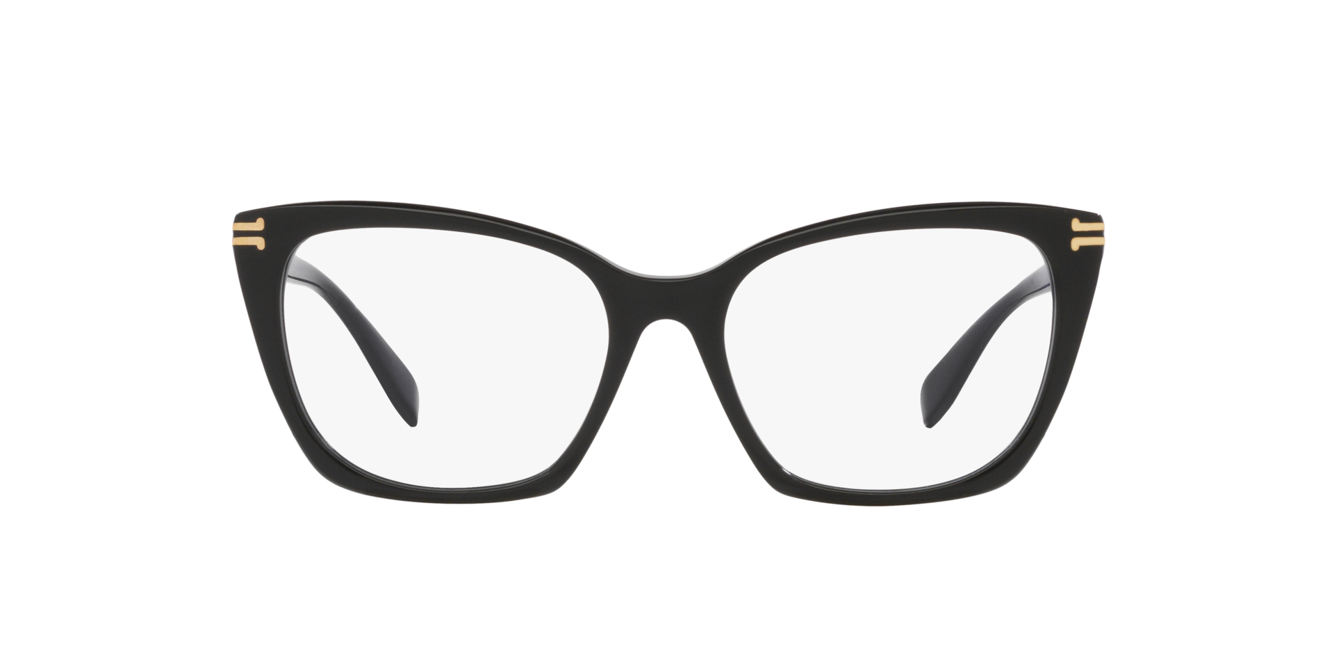 MJ 1096 Black AcetateSunglass Frames for Glasses Direct, Front View