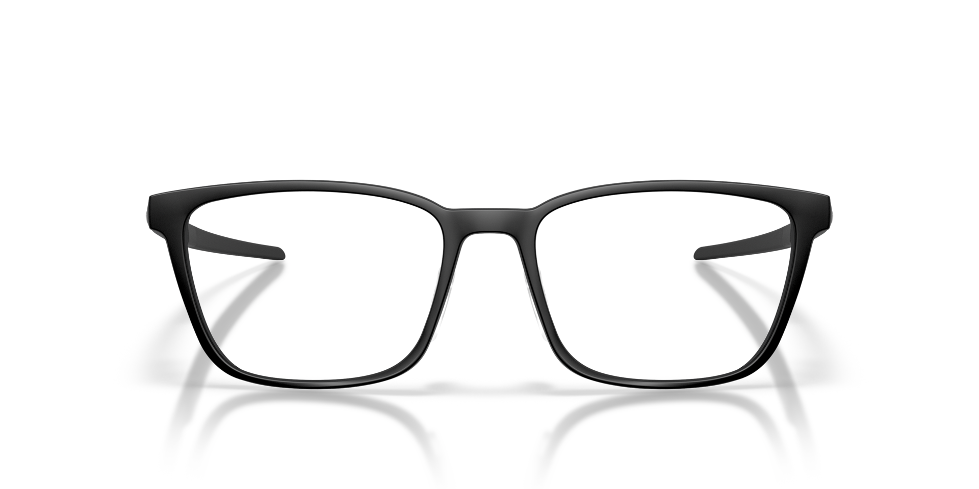 Thinboard Satin Black PlasticEyeglass Frames for Glasses Direct, Front View