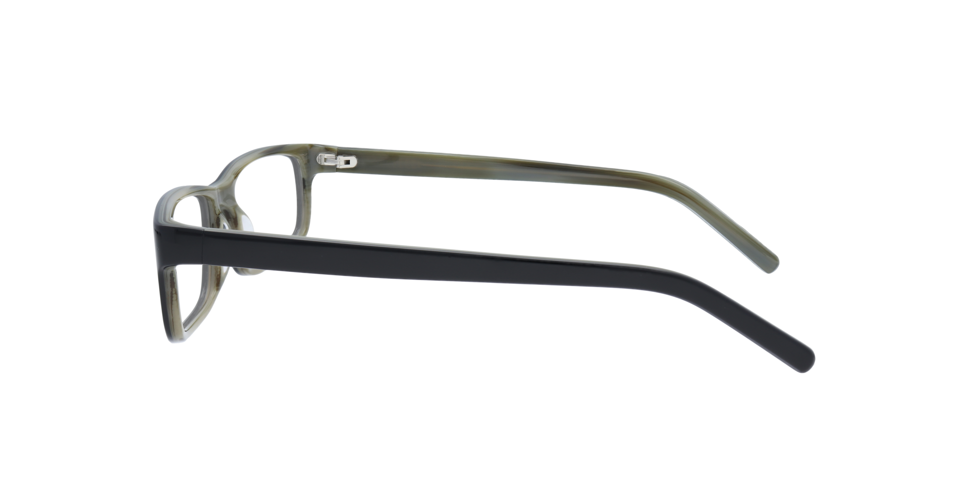 Howard Black AcetateSunglass Frames for Glasses Direct, Side View