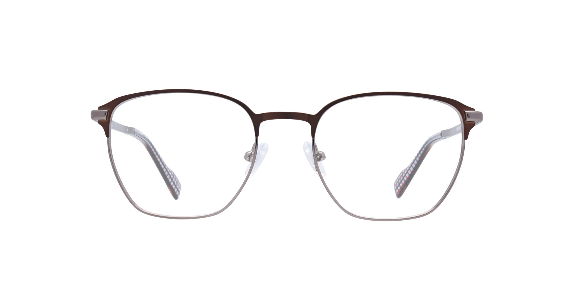 Windsor BN Brown AcetateEyeglass Frames for Glasses Direct, Front View