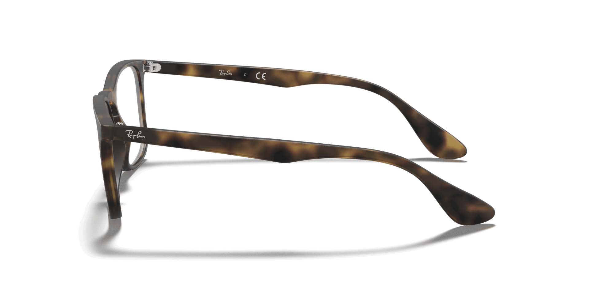 RB7074 Optics Havana PlasticEyeglass Frames for Glasses Direct, Side View