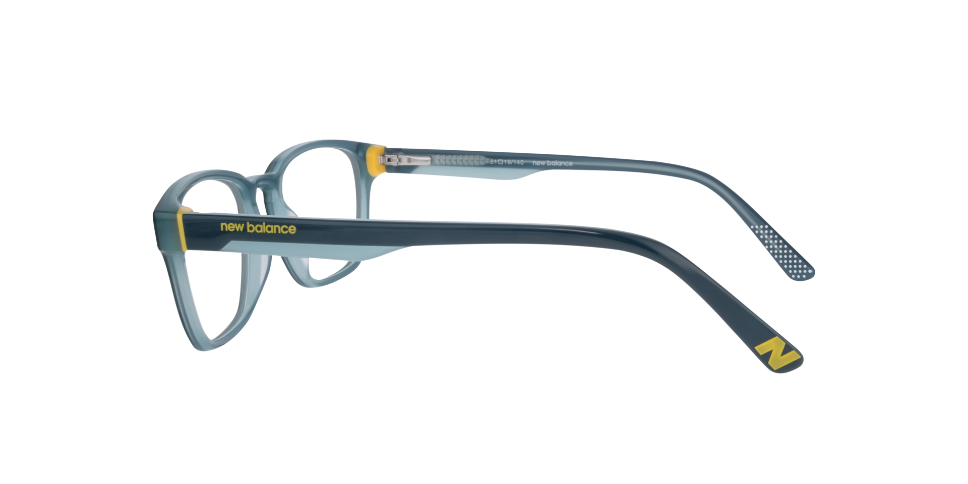 NB4165 Green AcetateEyeglass Frames for Glasses Direct, Side View