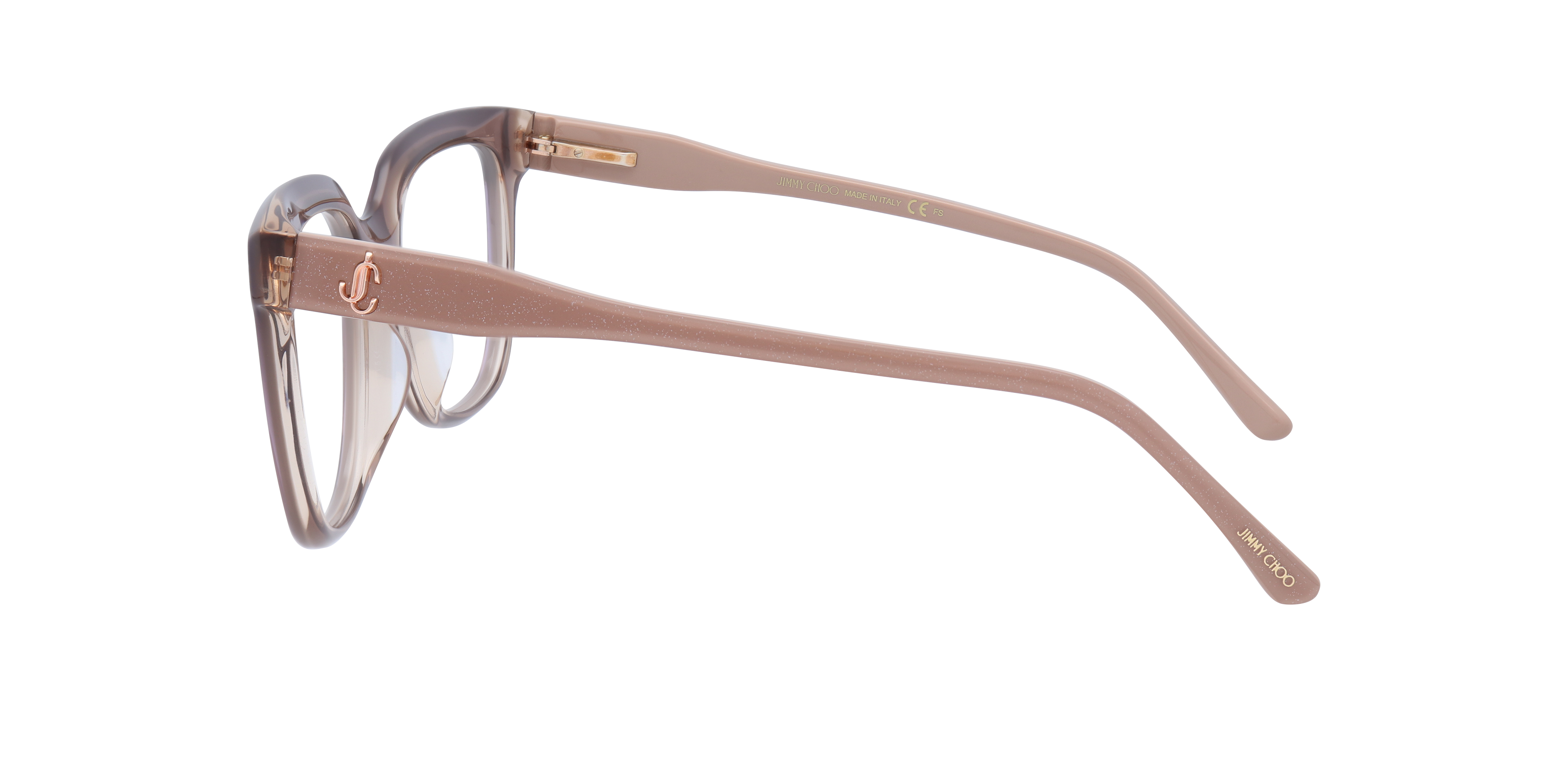 JC315/G Tortoise AcetateEyeglass Frames for Glasses Direct, Side View