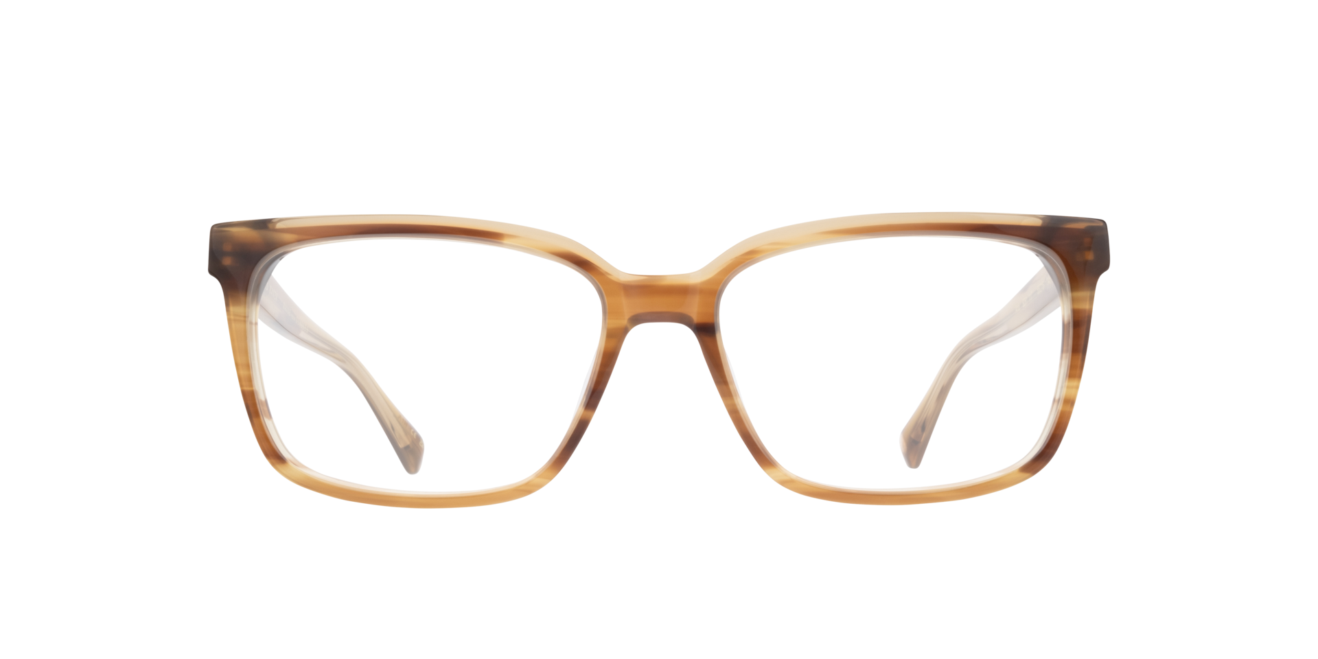 TB8261 Brown Shiny AcetateEyeglass Frames for Glasses Direct, Front View