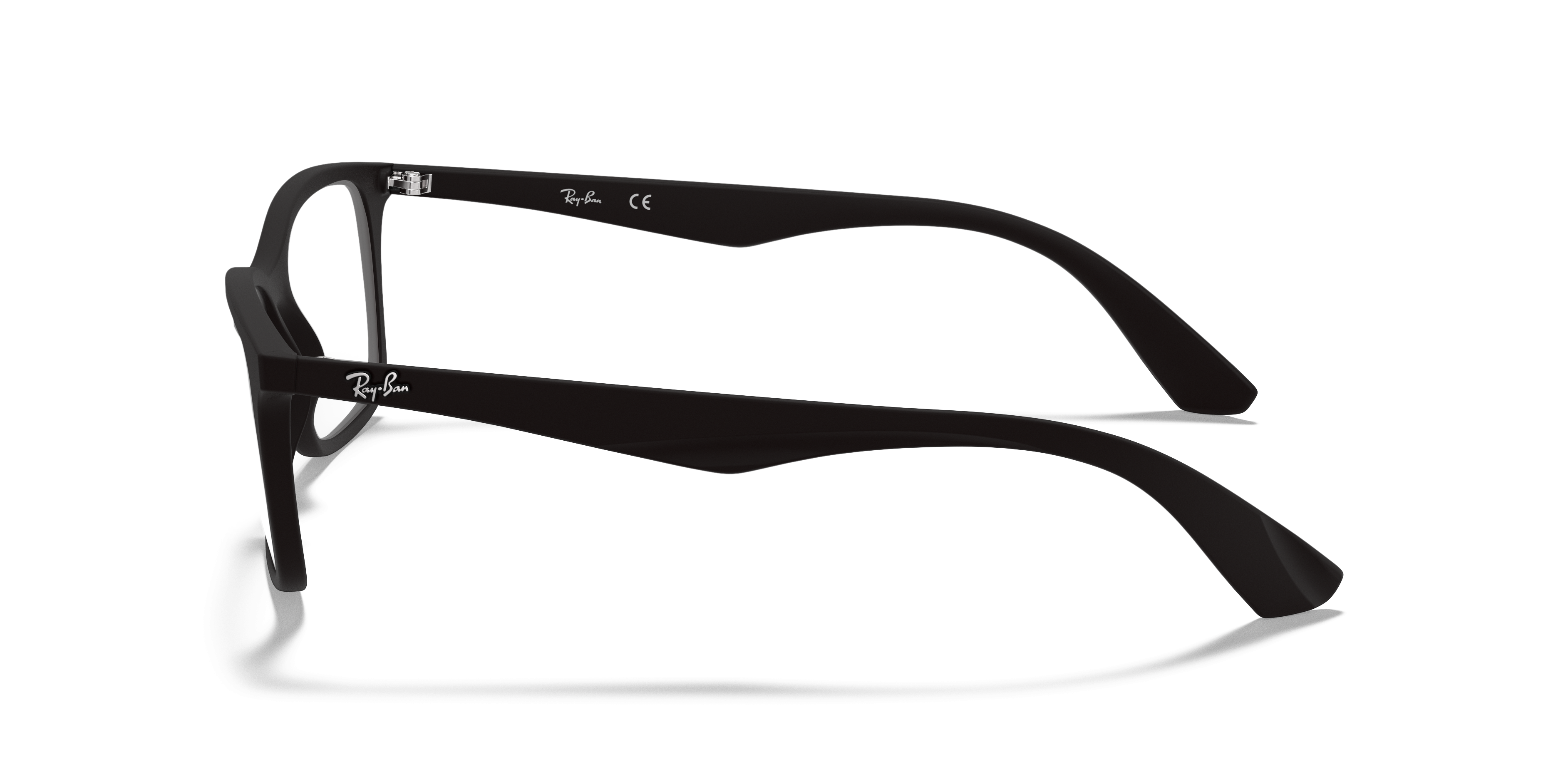 RB7047 Black PlasticEyeglass Frames for Glasses Direct, Side View