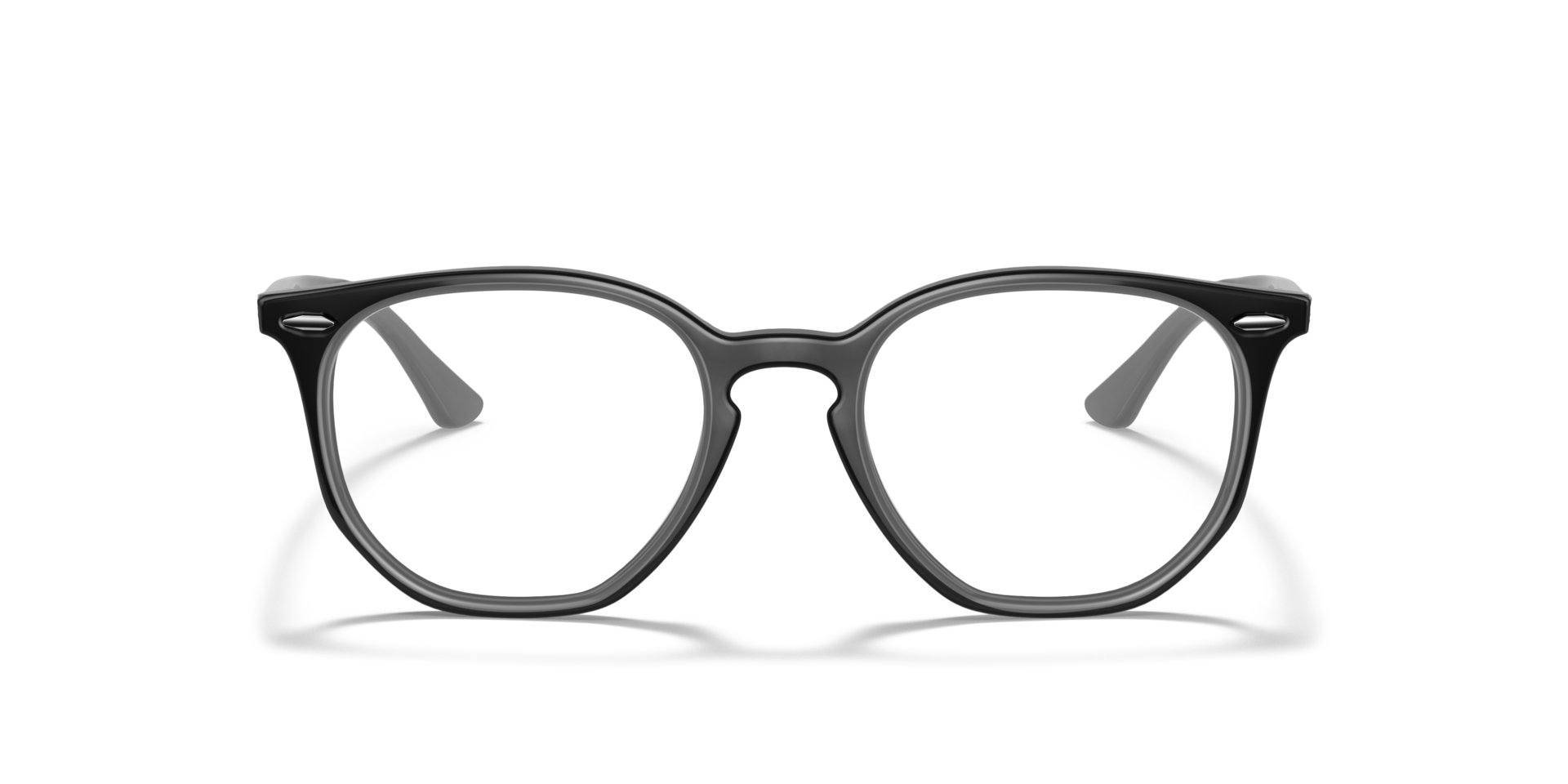 RB7151 Black AcetateEyeglass Frames for Glasses Direct, Front View
