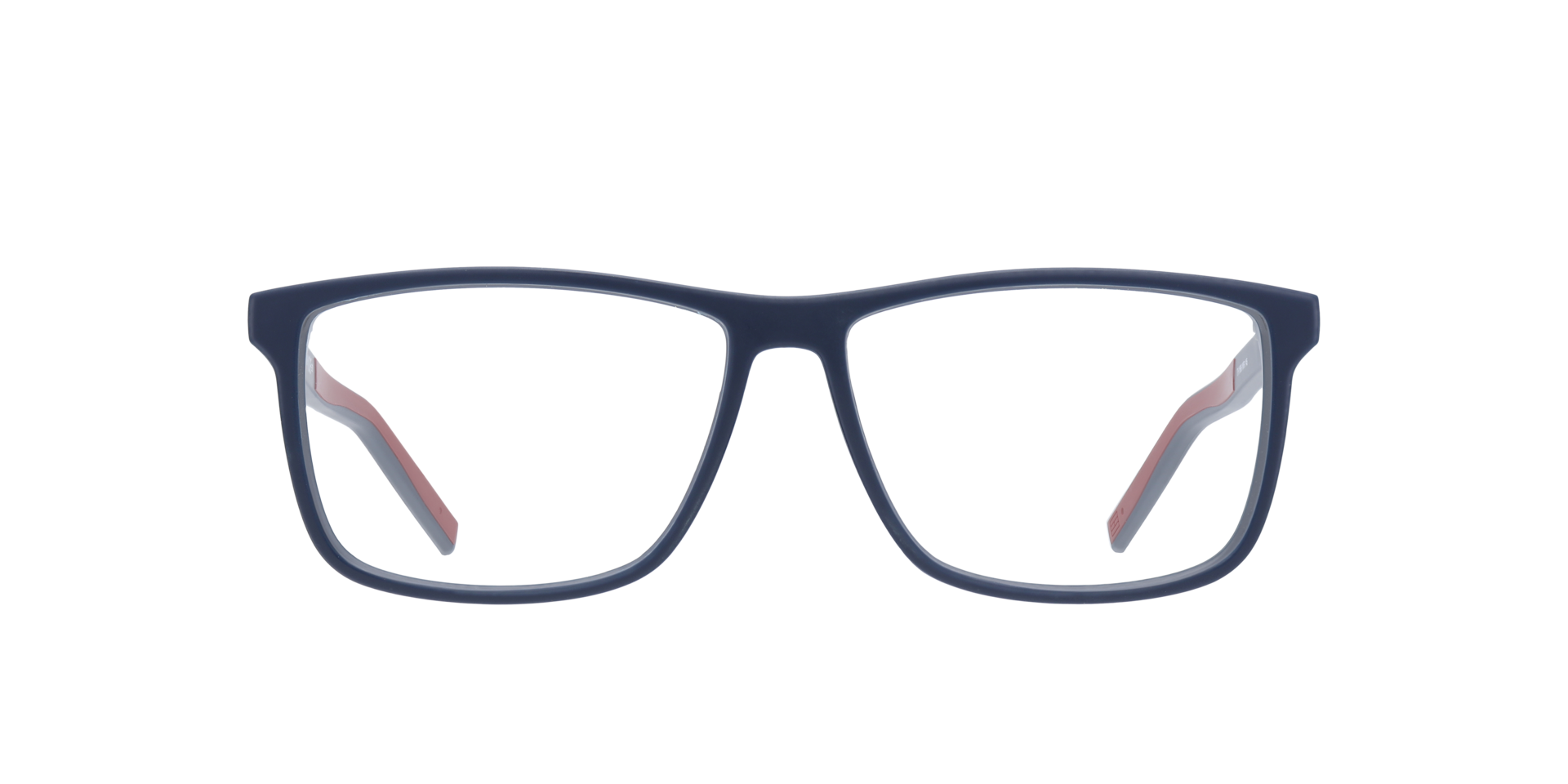 TH 1696 Blue Red PlasticEyeglass Frames for Glasses Direct, Front View