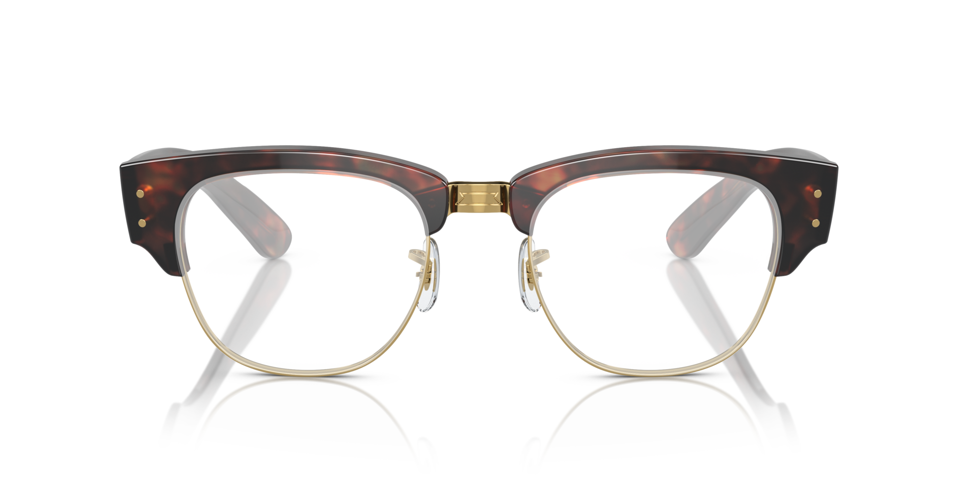 RB0316V Tortoise On Gold PlasticEyeglass Frames for Glasses Direct, Front View