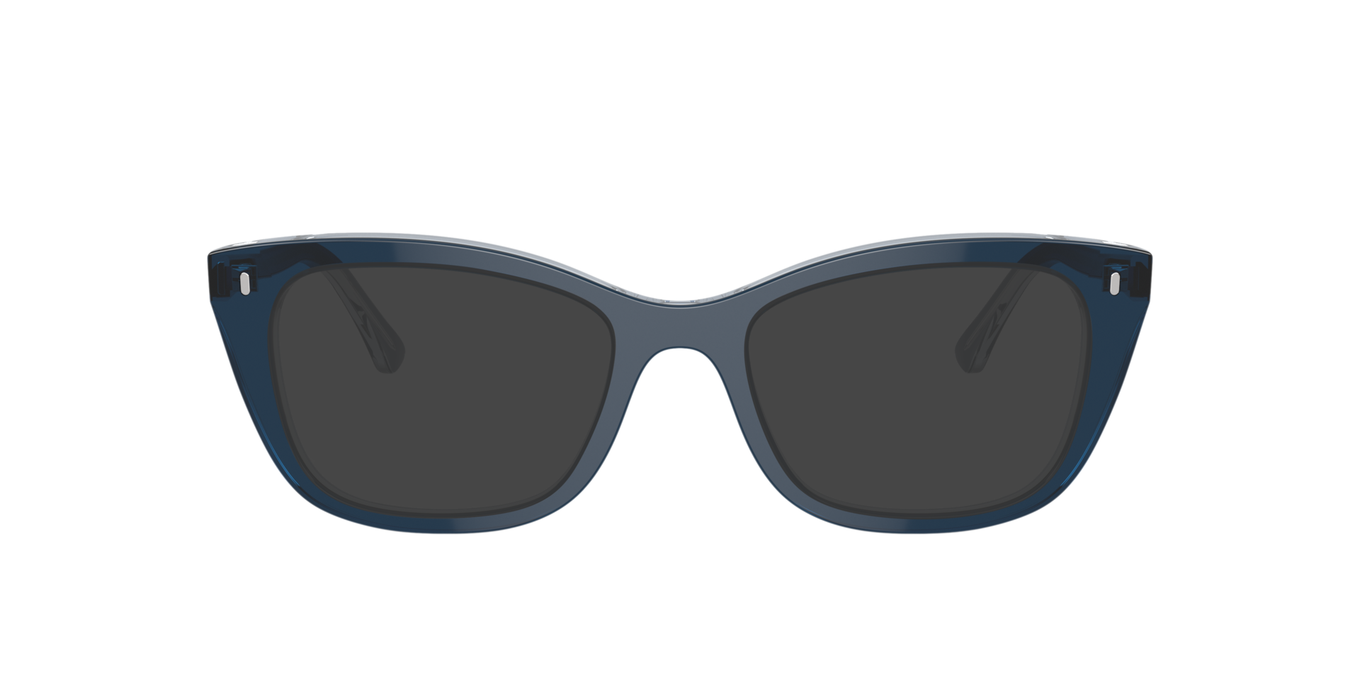 RB5433 Blue On Transparent Blue AcetateEyeglass Frames for Glasses Direct, with Tinted Lenses
